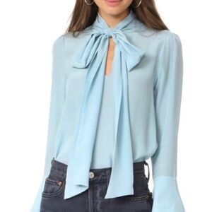 Alice & Olivia 100% Silk Blouse